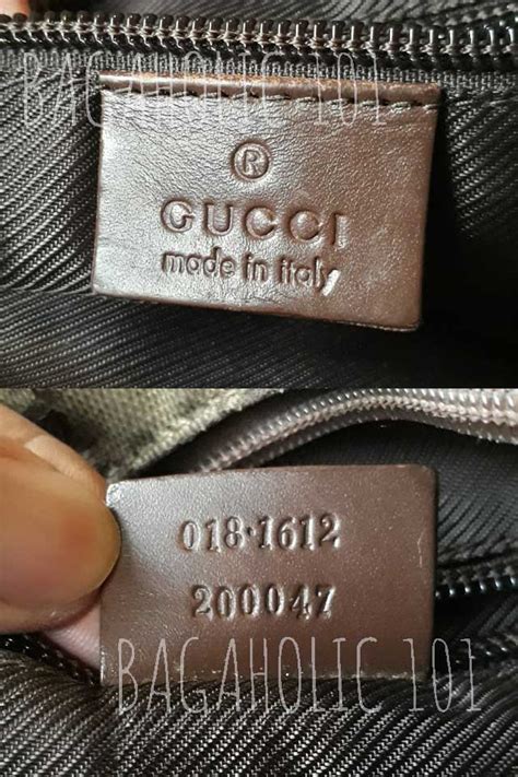 gucci authentication number|how to authenticate vintage gucci.